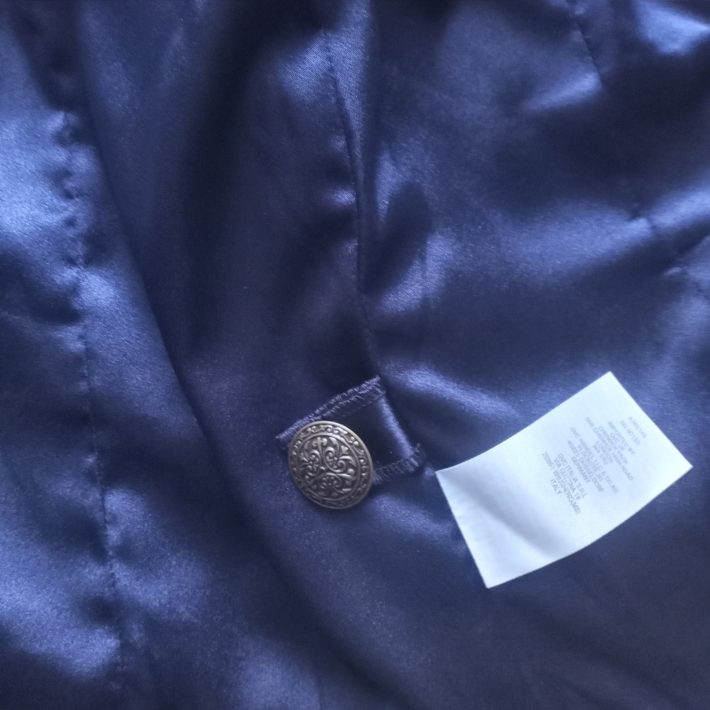 SOLD‼️📪✅Vintage LINEA by Louis Dell'Olio plaid 100% Polyester Blazer - Picture 16 of 16